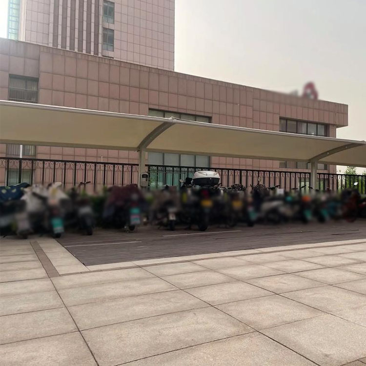 西林县膜结构电动车棚